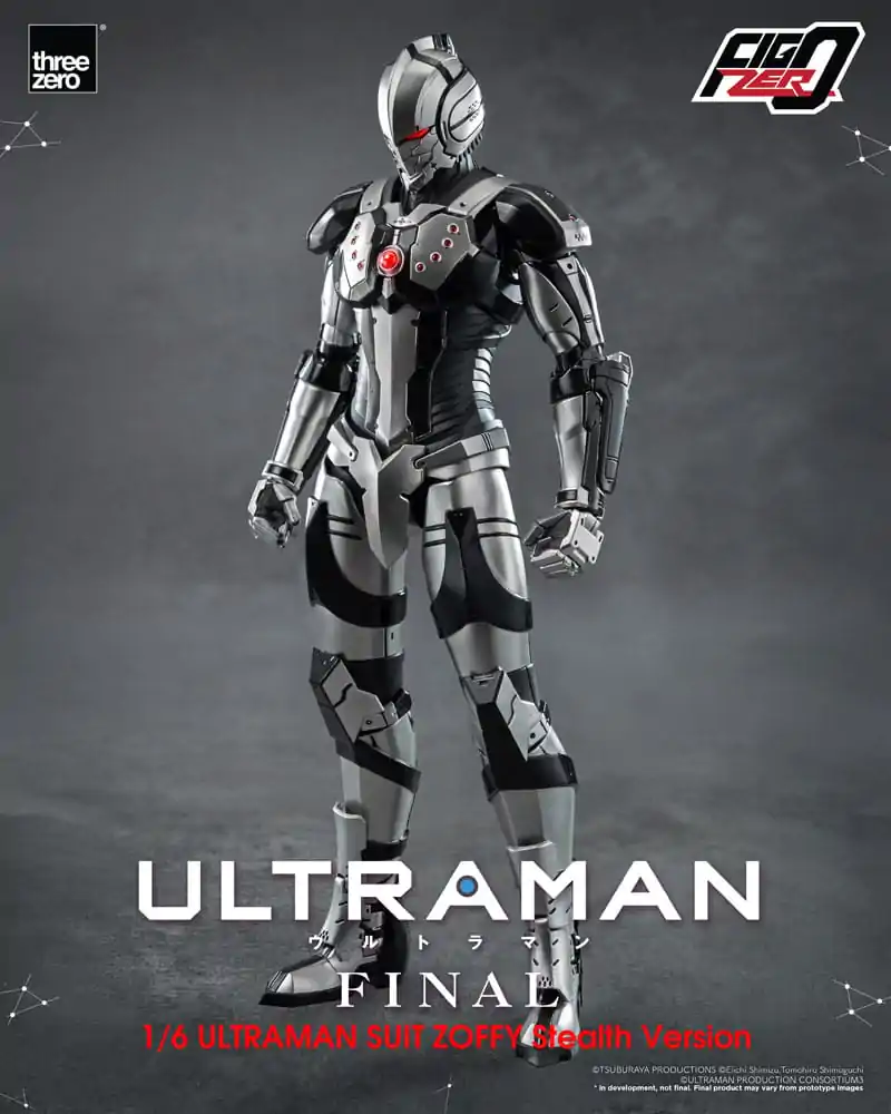 Ultraman Final FigZero Akčná figúrka 1/6 Ultraman Suit Zoffy Stealth Version 30 cm produktová fotografia