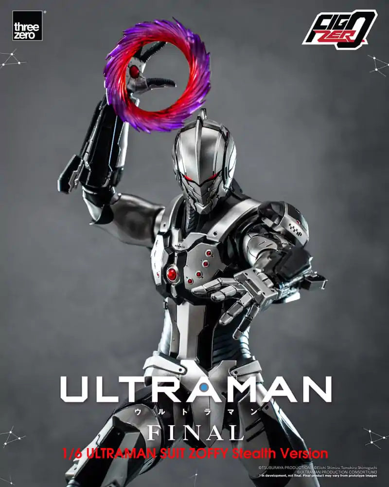 Ultraman Final FigZero Akčná figúrka 1/6 Ultraman Suit Zoffy Stealth Version 30 cm produktová fotografia