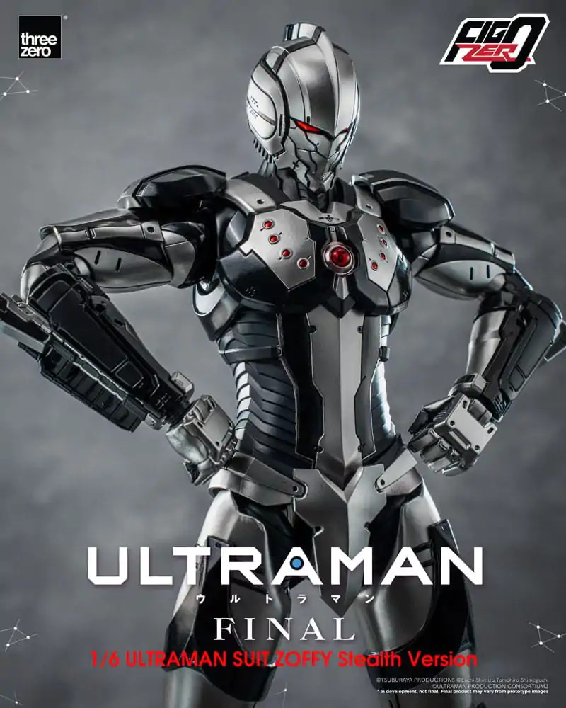 Ultraman Final FigZero Akčná figúrka 1/6 Ultraman Suit Zoffy Stealth Version 30 cm produktová fotografia