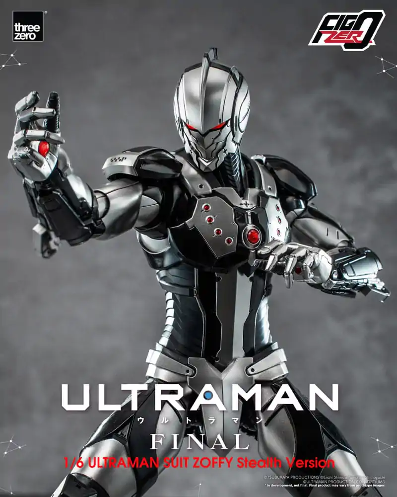 Ultraman Final FigZero Akčná figúrka 1/6 Ultraman Suit Zoffy Stealth Version 30 cm produktová fotografia