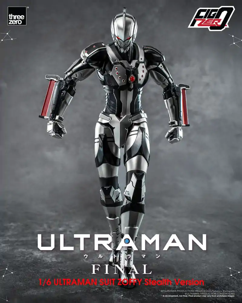 Ultraman Final FigZero Akčná figúrka 1/6 Ultraman Suit Zoffy Stealth Version 30 cm produktová fotografia