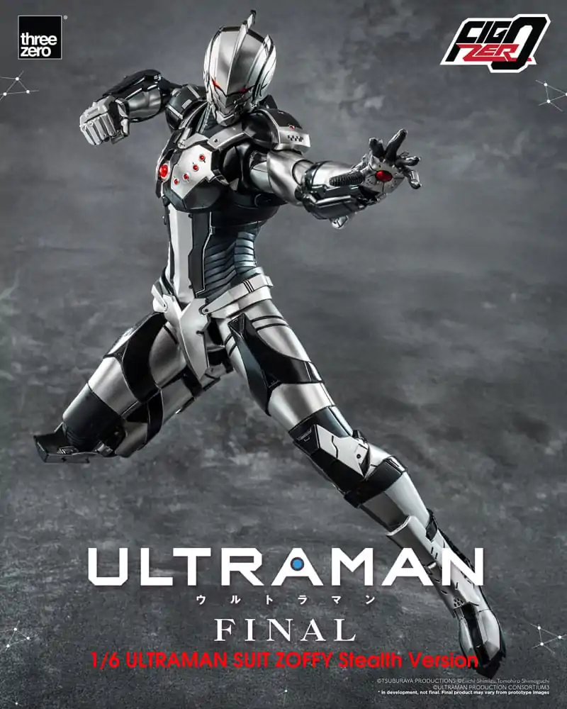 Ultraman Final FigZero Akčná figúrka 1/6 Ultraman Suit Zoffy Stealth Version 30 cm produktová fotografia