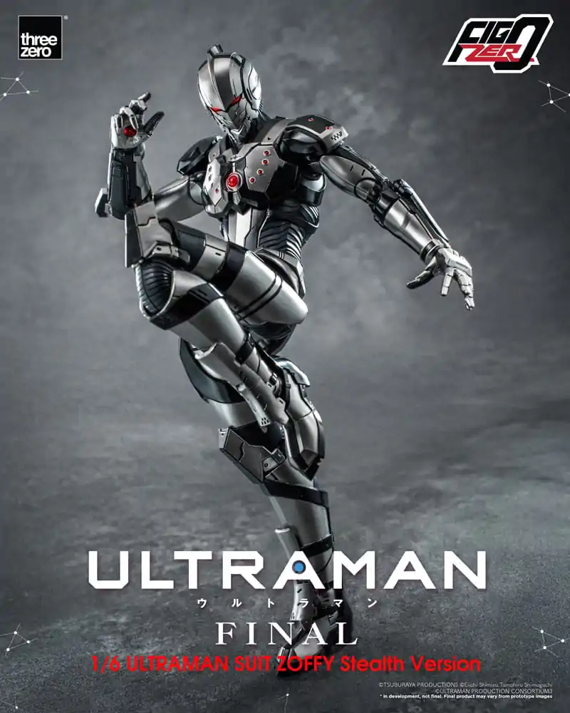 Ultraman Final FigZero Akčná figúrka 1/6 Ultraman Suit Zoffy Stealth Version 30 cm produktová fotografia