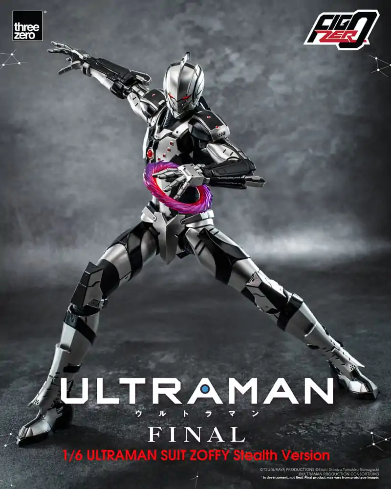 Ultraman Final FigZero Akčná figúrka 1/6 Ultraman Suit Zoffy Stealth Version 30 cm produktová fotografia