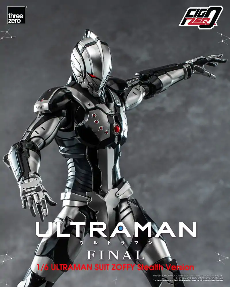 Ultraman Final FigZero Akčná figúrka 1/6 Ultraman Suit Zoffy Stealth Version 30 cm produktová fotografia