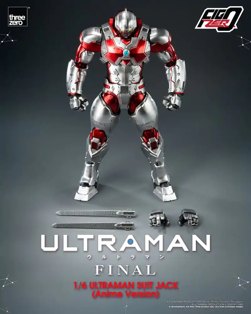 Ultraman Final FigZero akčná figúrka 1/6 Ultraman Suit Jack Anime Version 35 cm produktová fotografia