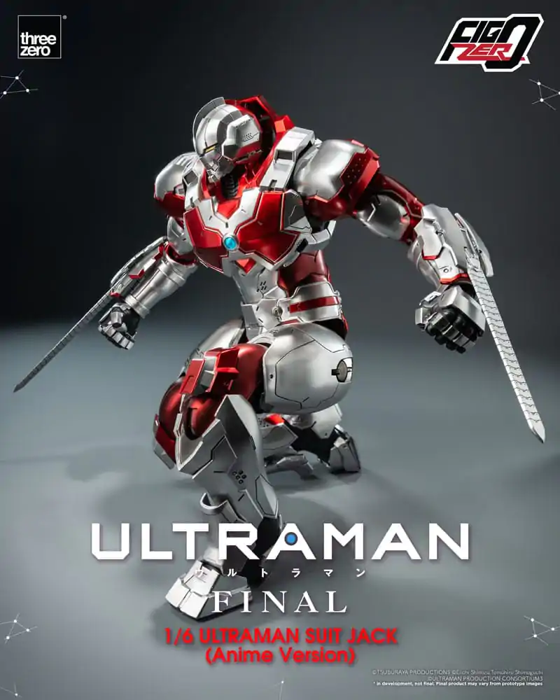 Ultraman Final FigZero akčná figúrka 1/6 Ultraman Suit Jack Anime Version 35 cm produktová fotografia