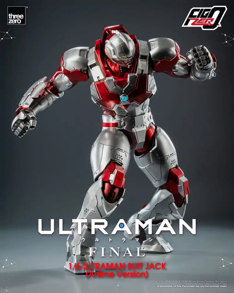 Ultraman Final FigZero akčná figúrka 1/6 Ultraman Suit Jack Anime Version 35 cm produktová fotografia