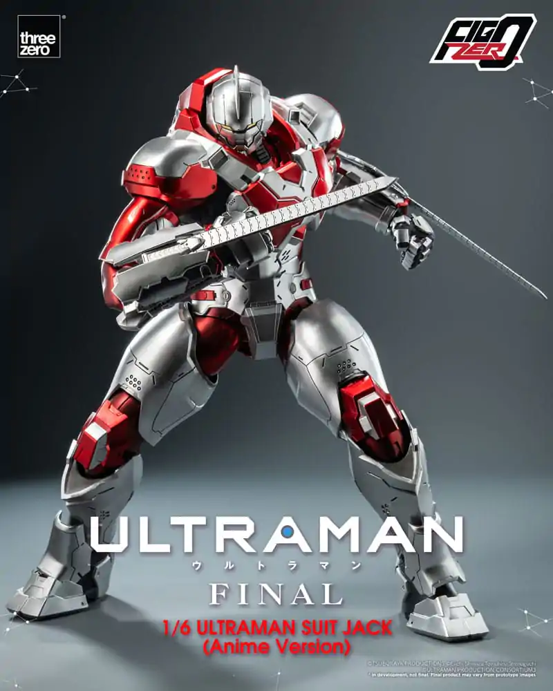 Ultraman Final FigZero akčná figúrka 1/6 Ultraman Suit Jack Anime Version 35 cm produktová fotografia