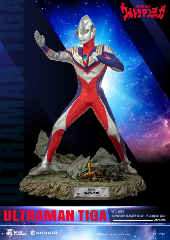 Ultraman Master Craft socha Ultraman Tiga 41 cm produktová fotografia