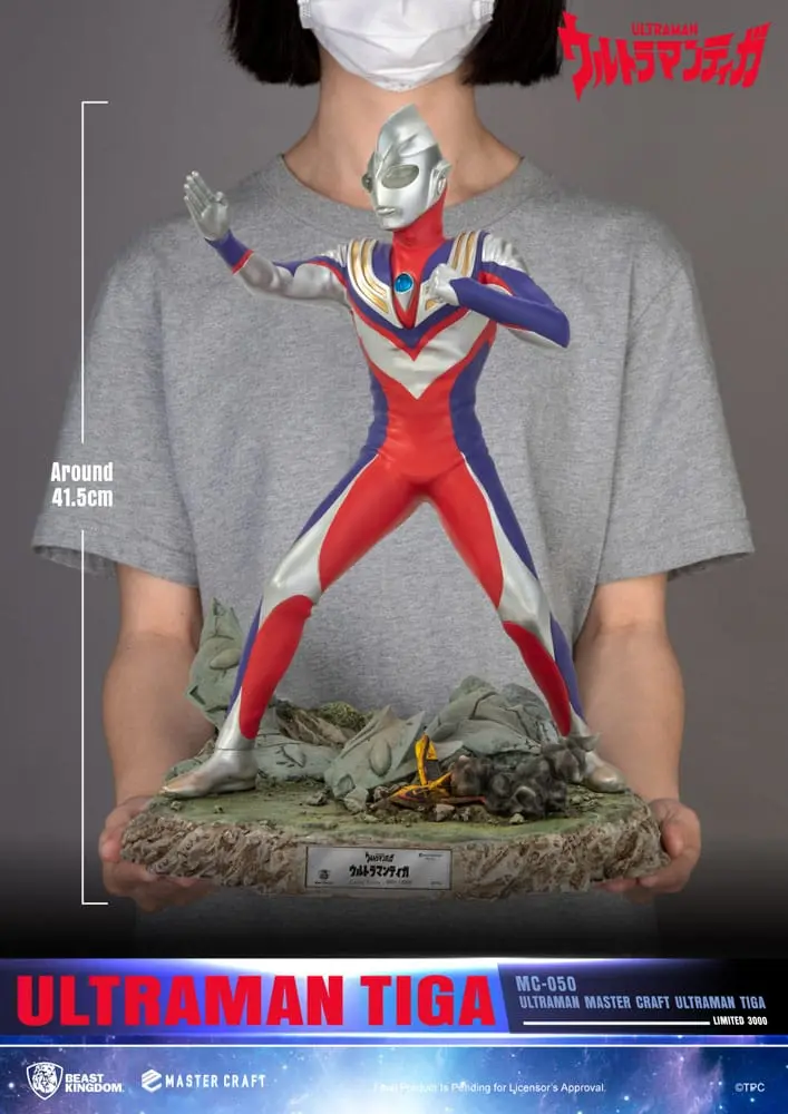 Ultraman Master Craft socha Ultraman Tiga 41 cm produktová fotografia