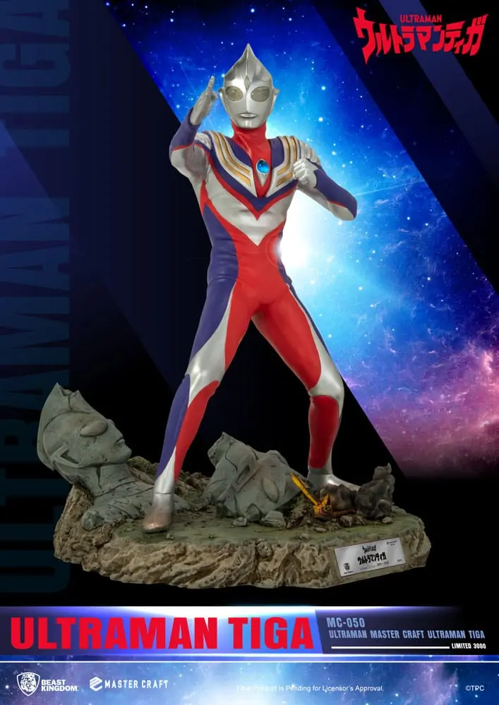 Ultraman Master Craft socha Ultraman Tiga 41 cm produktová fotografia
