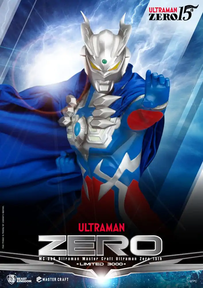 Ultraman Master Craft socha Ultraman Zero 15th 41 cm produktová fotografia