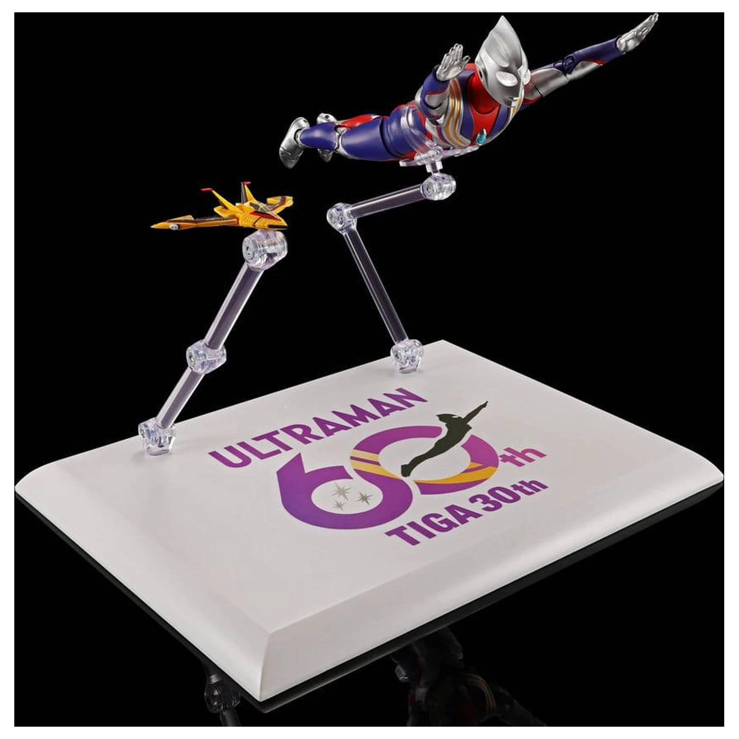 Ultraman Series S.H.Figuarts Shinkocchou Seihou akčná figúrka Ultraman Tiga Multi Type 30th Anniversary Edition 15 cm produktová fotografia