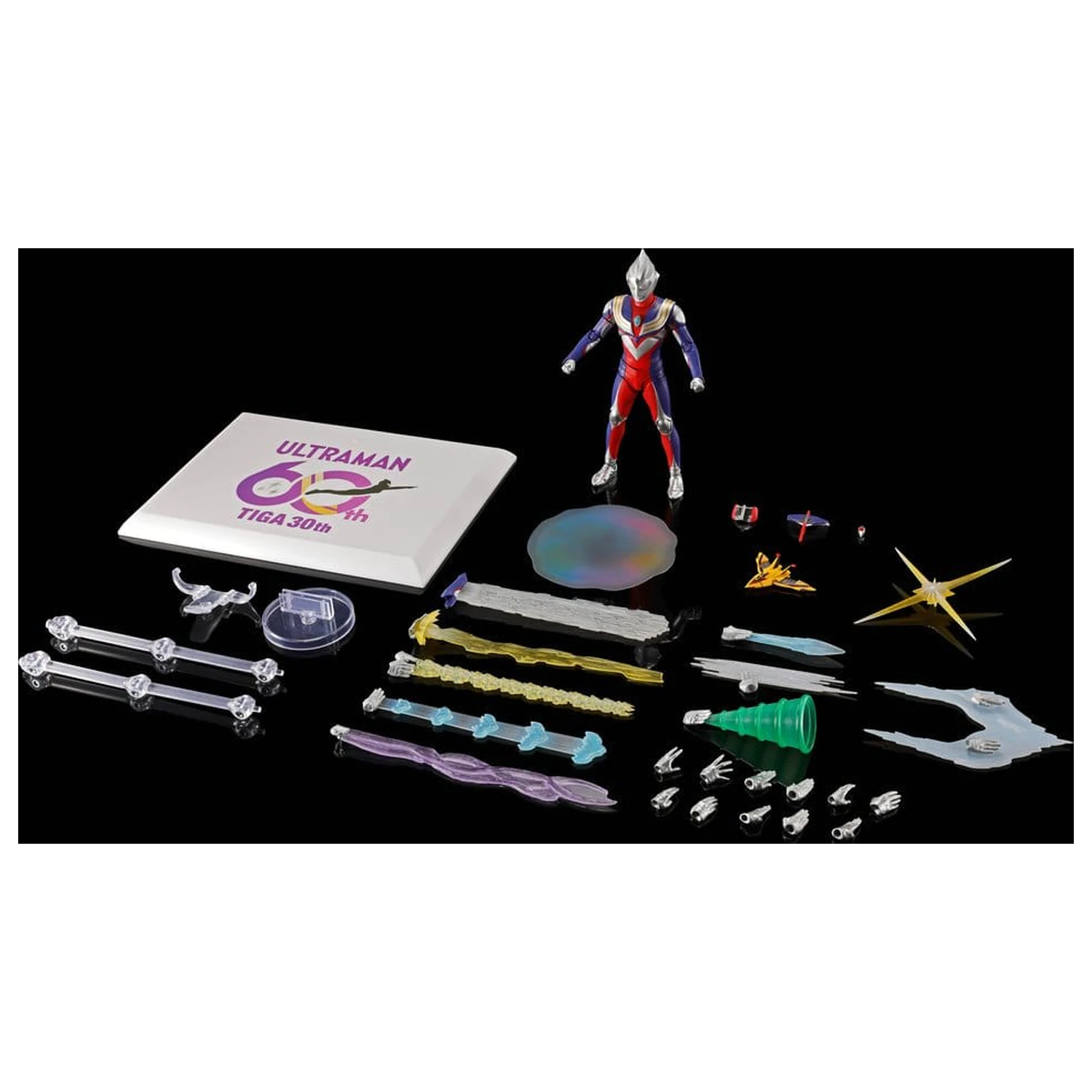 Ultraman Series S.H.Figuarts Shinkocchou Seihou akčná figúrka Ultraman Tiga Multi Type 30th Anniversary Edition 15 cm produktová fotografia