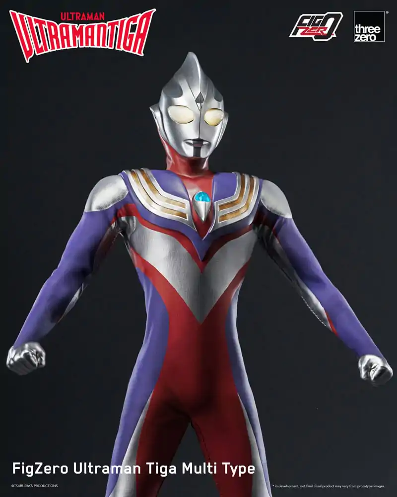 Ultraman Tiga FigZero Akčná figúrka 1/6 Ultraman Tiga Multi Type 32 cm produktová fotografia