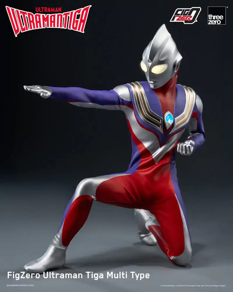 Ultraman Tiga FigZero Akčná figúrka 1/6 Ultraman Tiga Multi Type 32 cm produktová fotografia