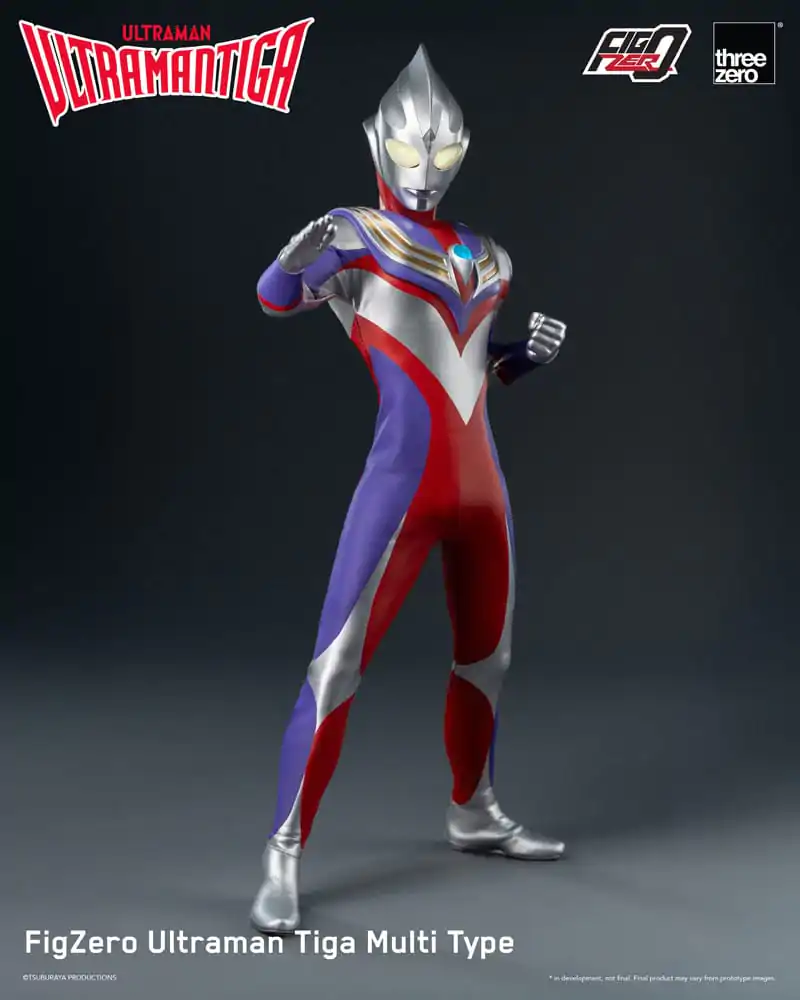 Ultraman Tiga FigZero Akčná figúrka 1/6 Ultraman Tiga Multi Type 32 cm produktová fotografia