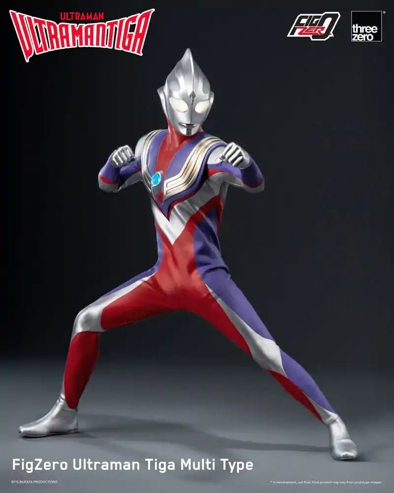 Ultraman Tiga FigZero Akčná figúrka 1/6 Ultraman Tiga Multi Type 32 cm produktová fotografia