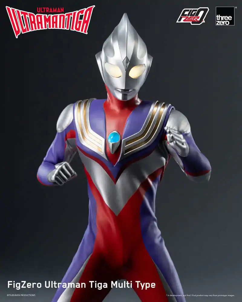Ultraman Tiga FigZero Akčná figúrka 1/6 Ultraman Tiga Multi Type 32 cm produktová fotografia