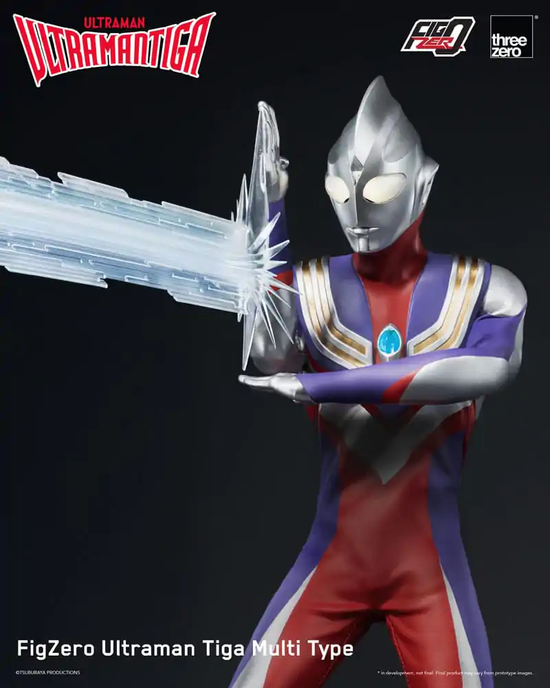 Ultraman Tiga FigZero Akčná figúrka 1/6 Ultraman Tiga Multi Type 32 cm produktová fotografia