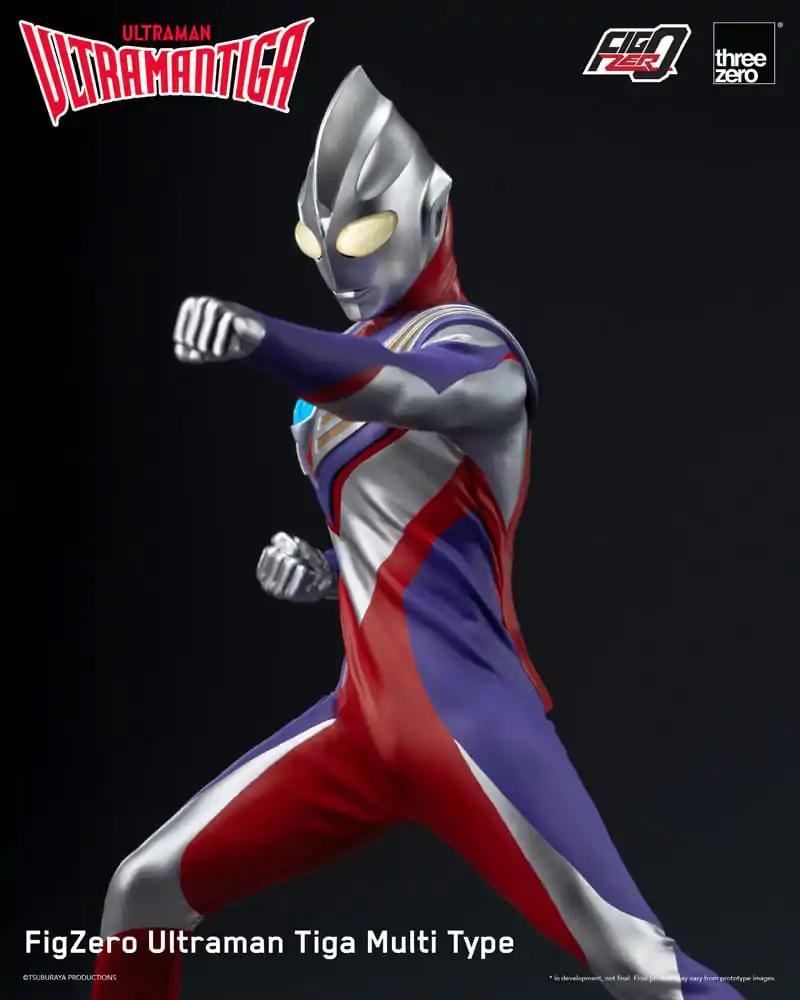 Ultraman Tiga FigZero Akčná figúrka 1/6 Ultraman Tiga Multi Type 32 cm produktová fotografia