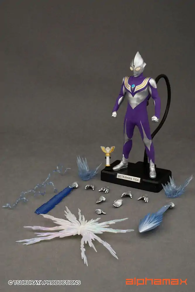 Ultraman svietiaca akčná figúrka Tiga Sky Type 16 cm produktová fotografia