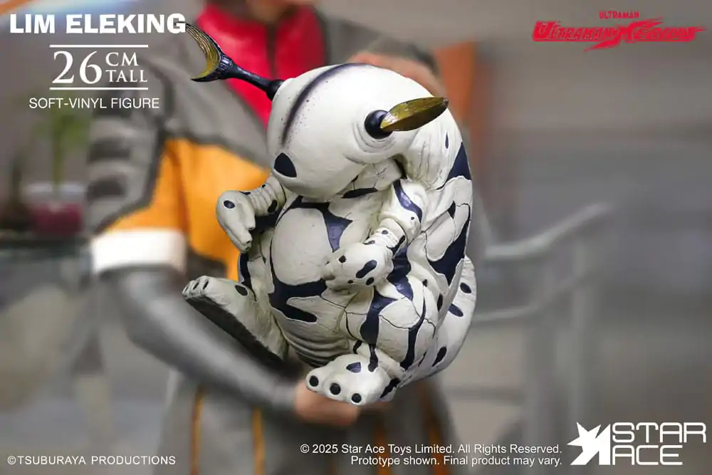Ultraman Ultra-Kaiju Mäkká vinylová socha Lim Eleking 26 cm produktová fotografia