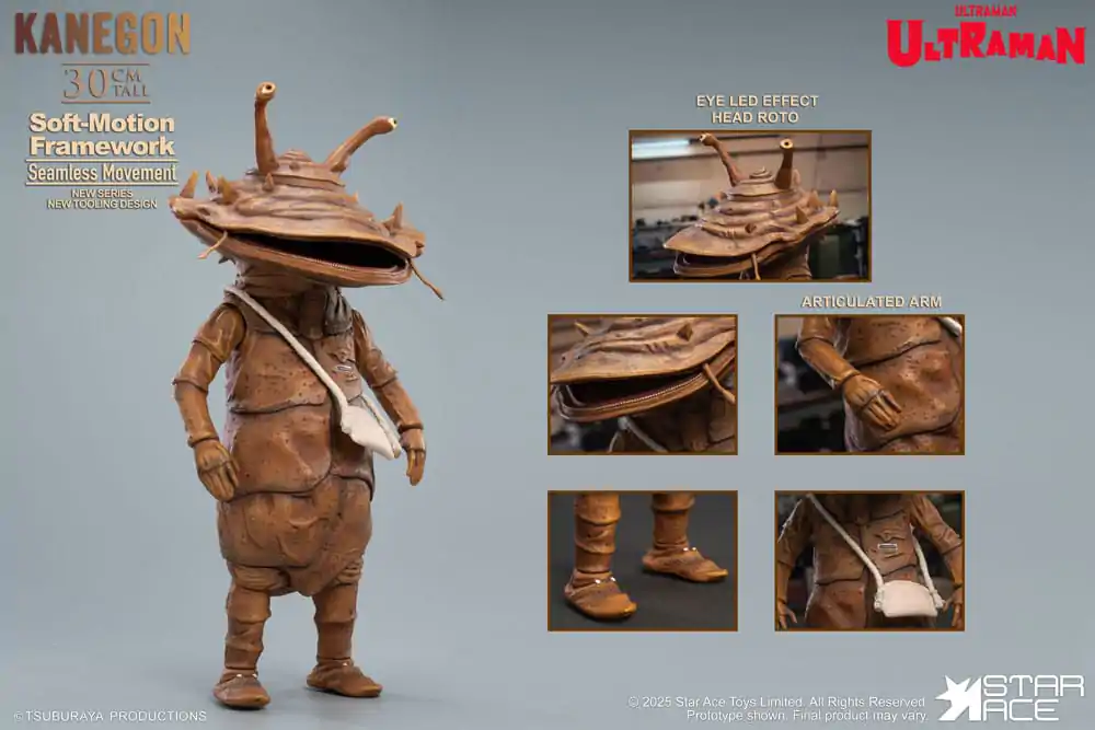 Ultraman Ultra-Kaiju Soft Vinyl Socha Kanegon Špeciálna Edícia 30 cm produktová fotografia