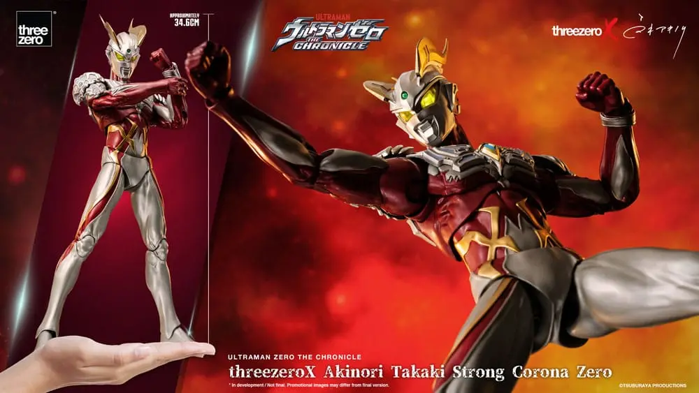 Ultraman Zero: The Chronicle Akčná figúrka 1/6 Strong Corona Zero by Akinori Takaki 40 cm produktová fotografia