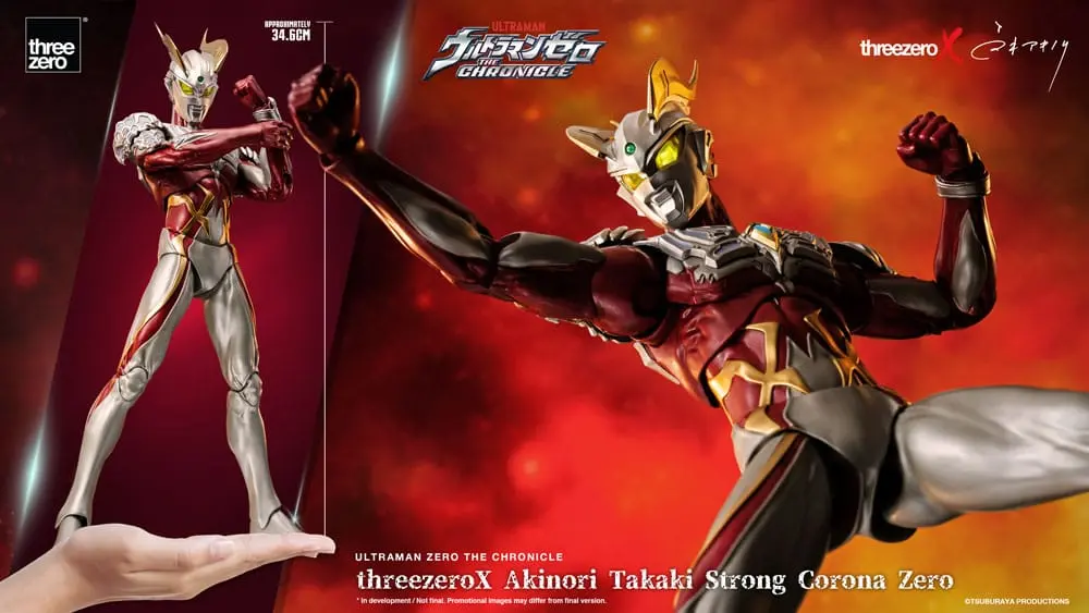 Ultraman Zero: The Chronicle Akčná figúrka 1/6 Strong Corona Zero by Akinori Takaki 40 cm produktová fotografia