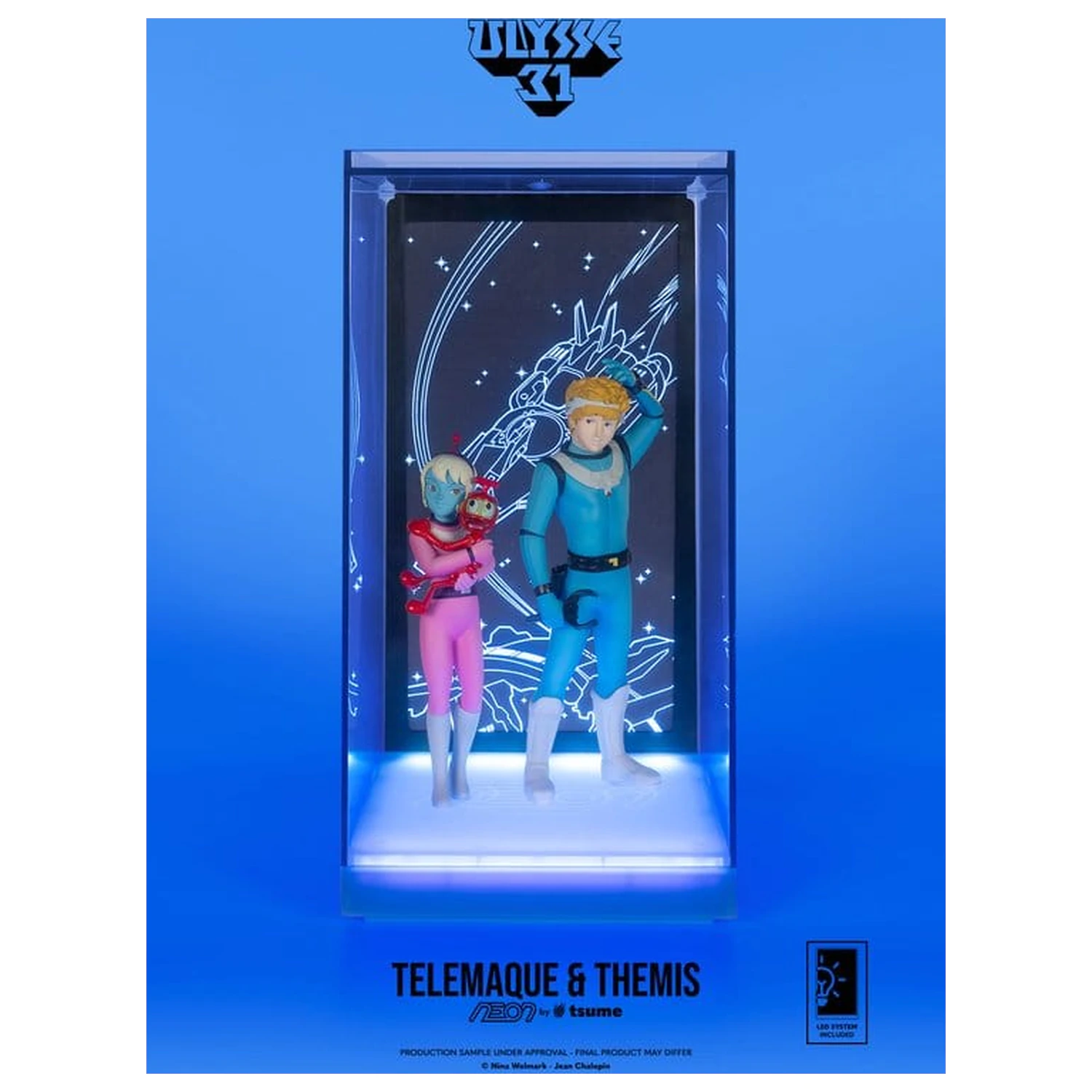 Ulysse 31 Neon Figure 1/9 Telemachus & Themis 20 cm produktová fotografia