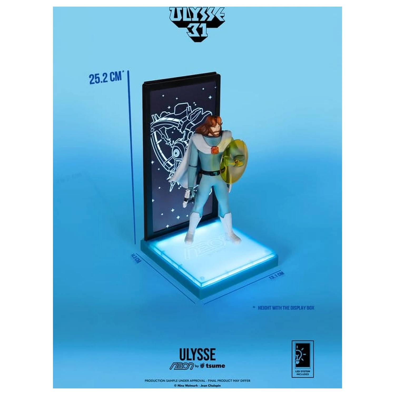 Ulysse 31 Neon Figure 1/9 Ulysse 20 cm produktová fotografia