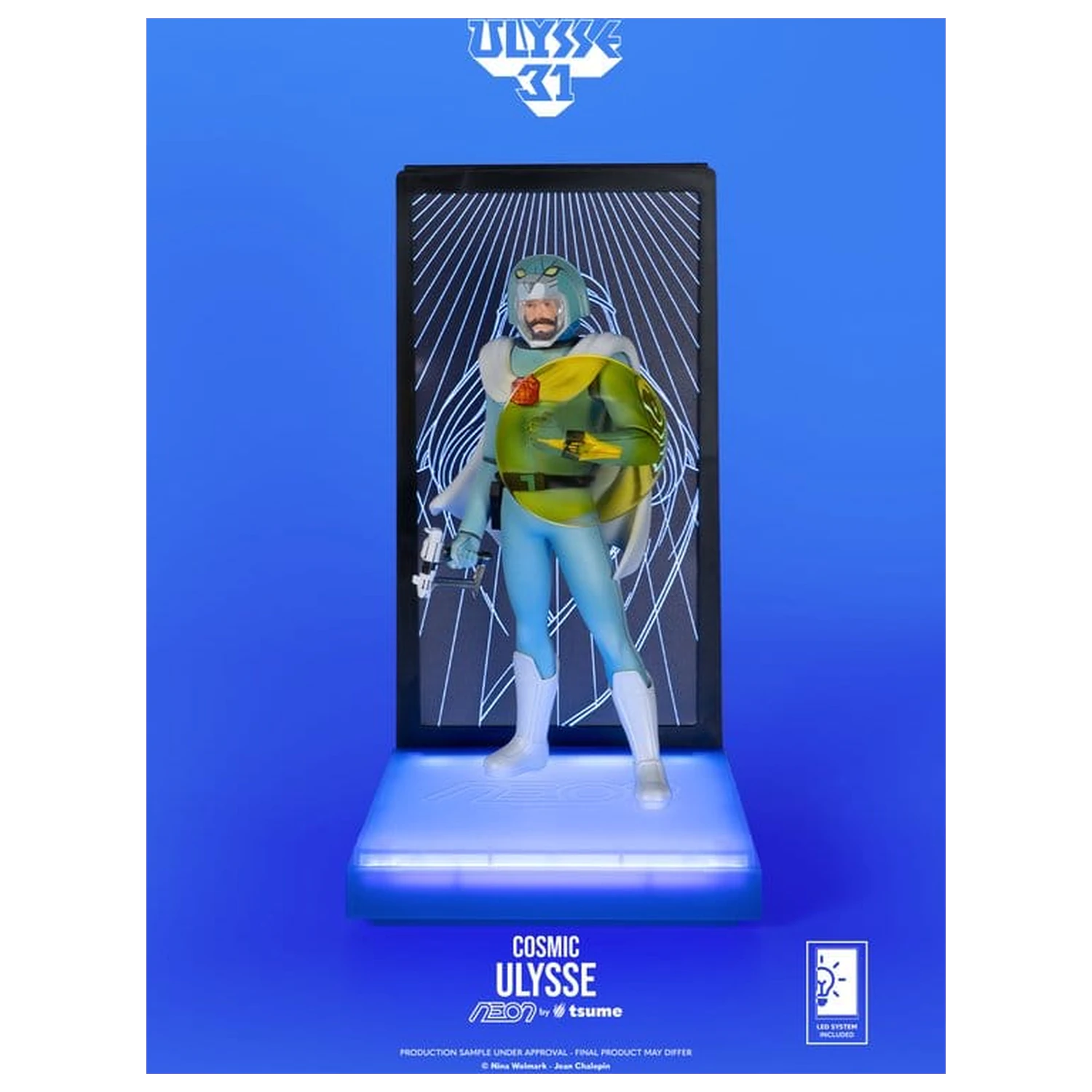 Ulysse 31 Neónová figúrka 1/9 Ulysse Cosmic Verzia 20 cm produktová fotografia