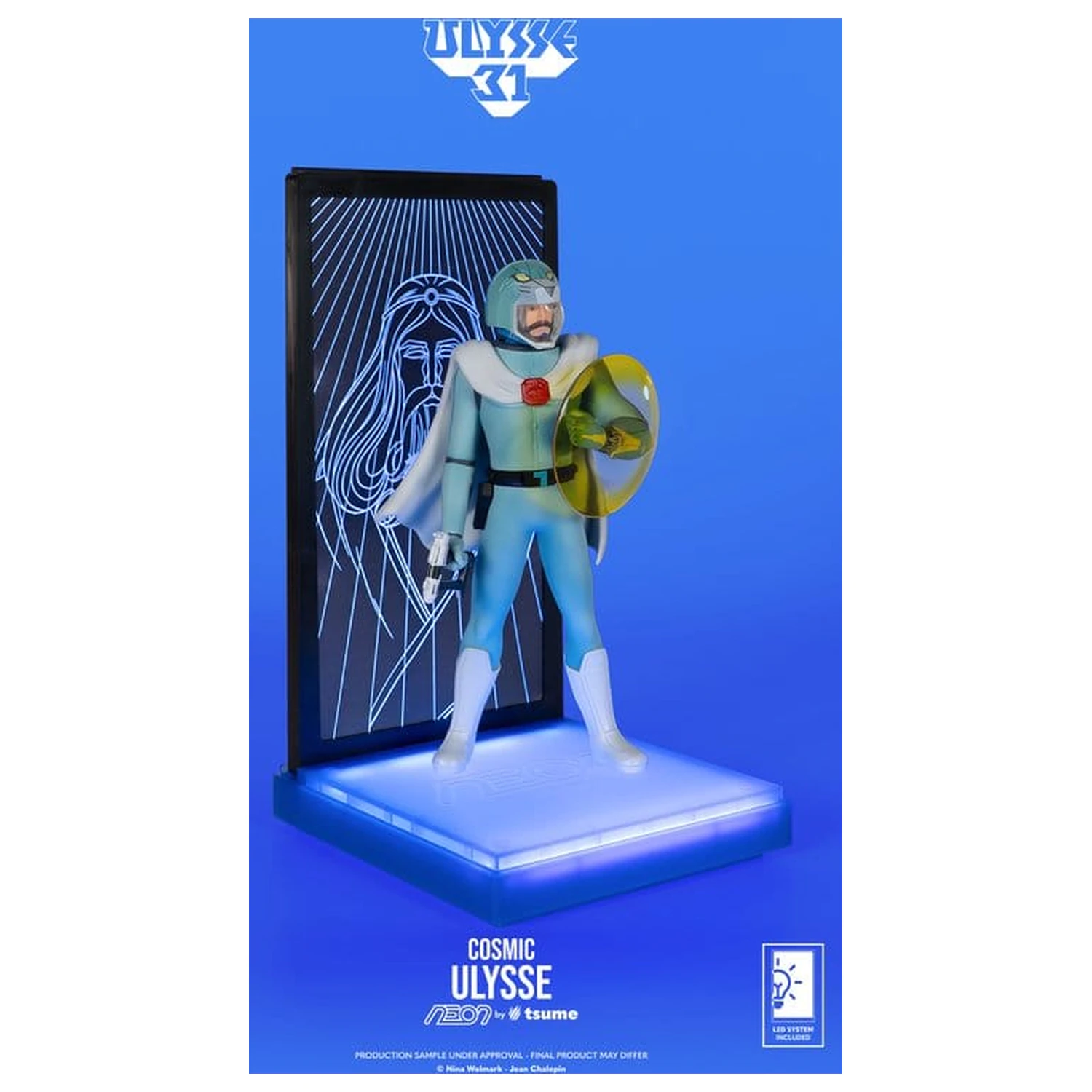 Ulysse 31 Neónová figúrka 1/9 Ulysse Cosmic Verzia 20 cm produktová fotografia