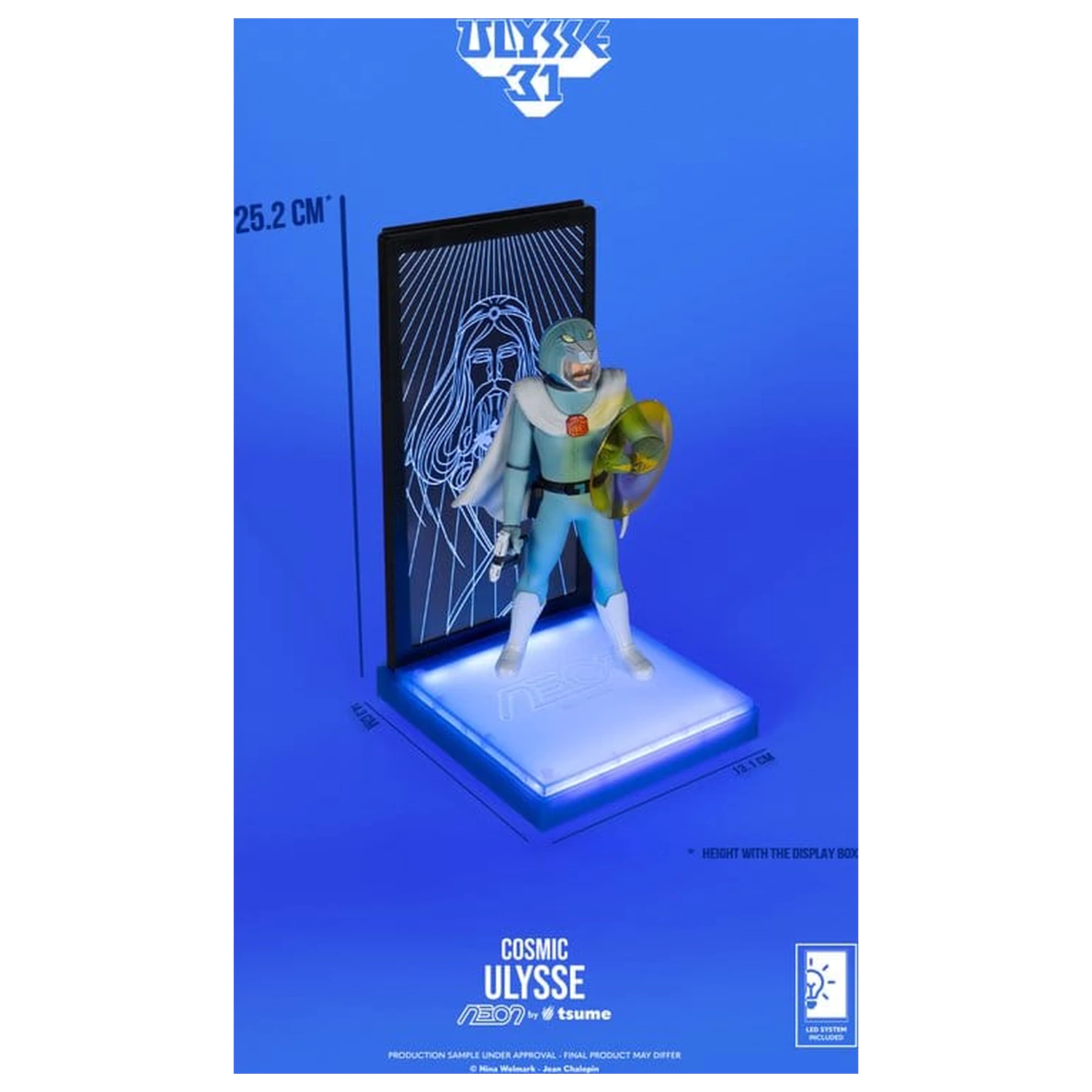 Ulysse 31 Neónová figúrka 1/9 Ulysse Cosmic Verzia 20 cm produktová fotografia