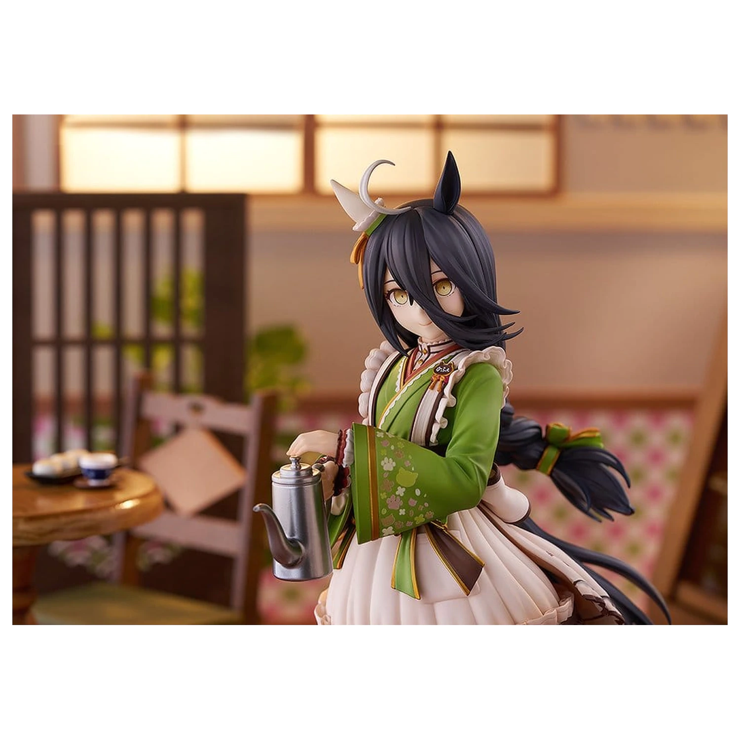 Uma Musume Pretty Derby PVC socha 1/7 Manhattan Cafe Willow-Green Evening 24 cm produktová fotografia