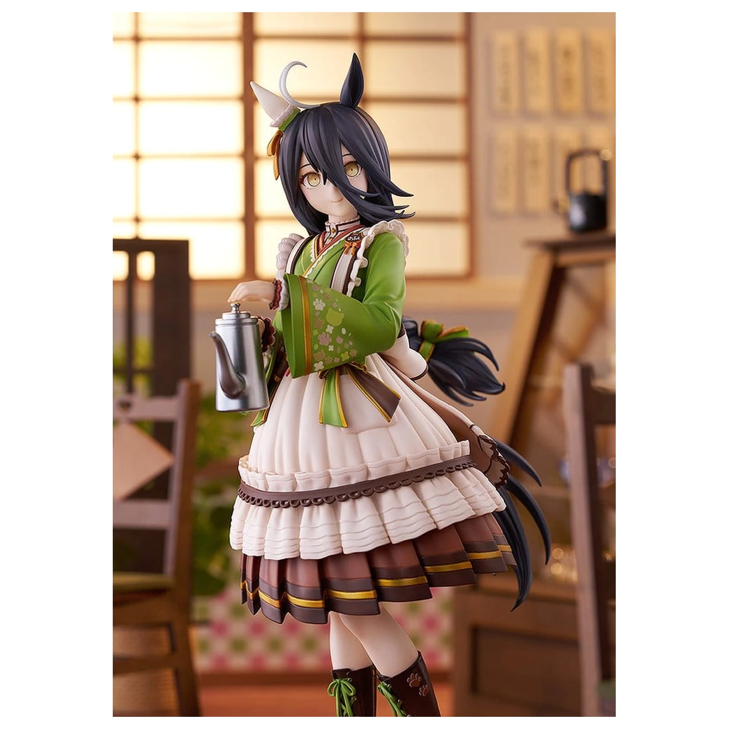 Uma Musume Pretty Derby PVC socha 1/7 Manhattan Cafe Willow-Green Evening 24 cm produktová fotografia
