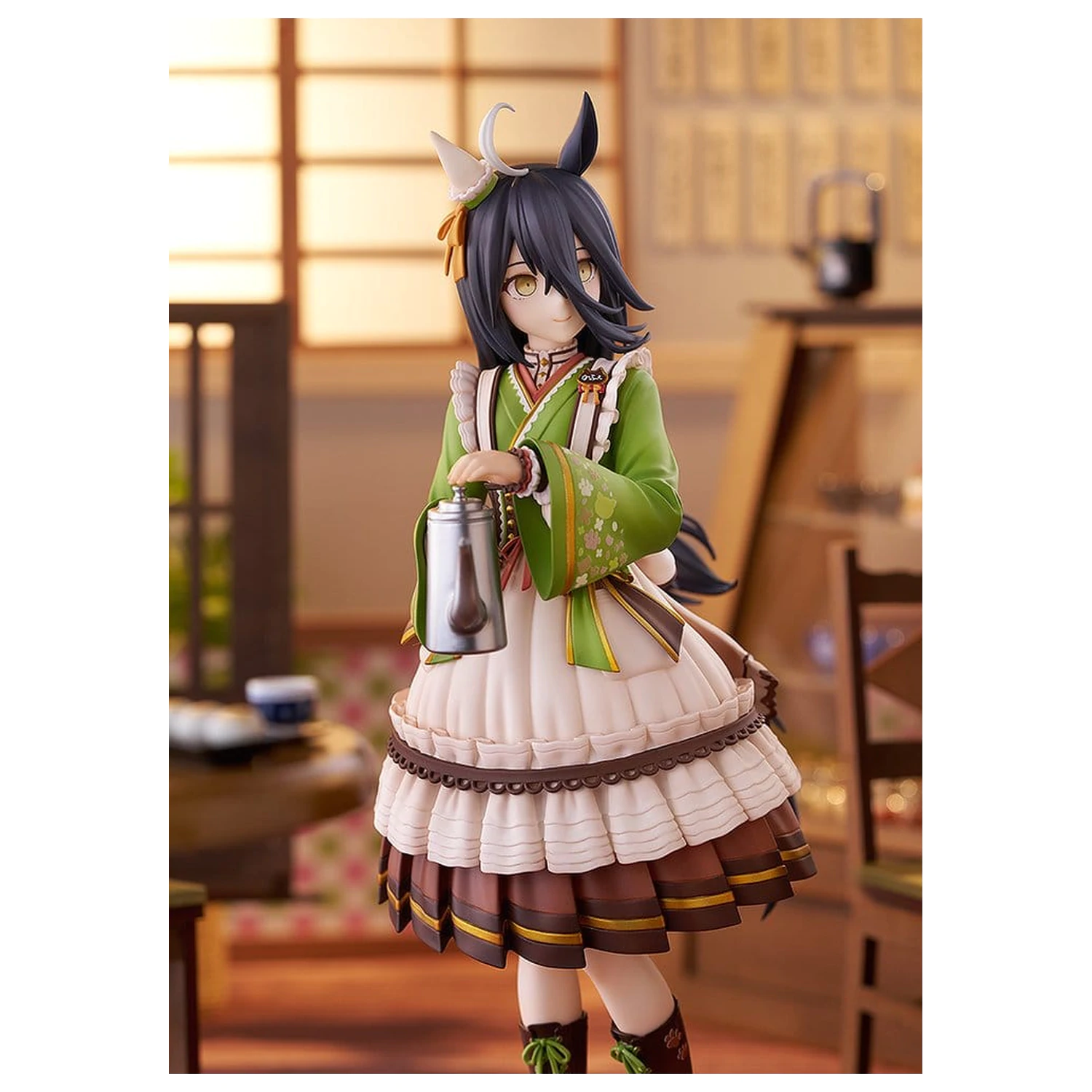 Uma Musume Pretty Derby PVC socha 1/7 Manhattan Cafe Willow-Green Evening 24 cm produktová fotografia