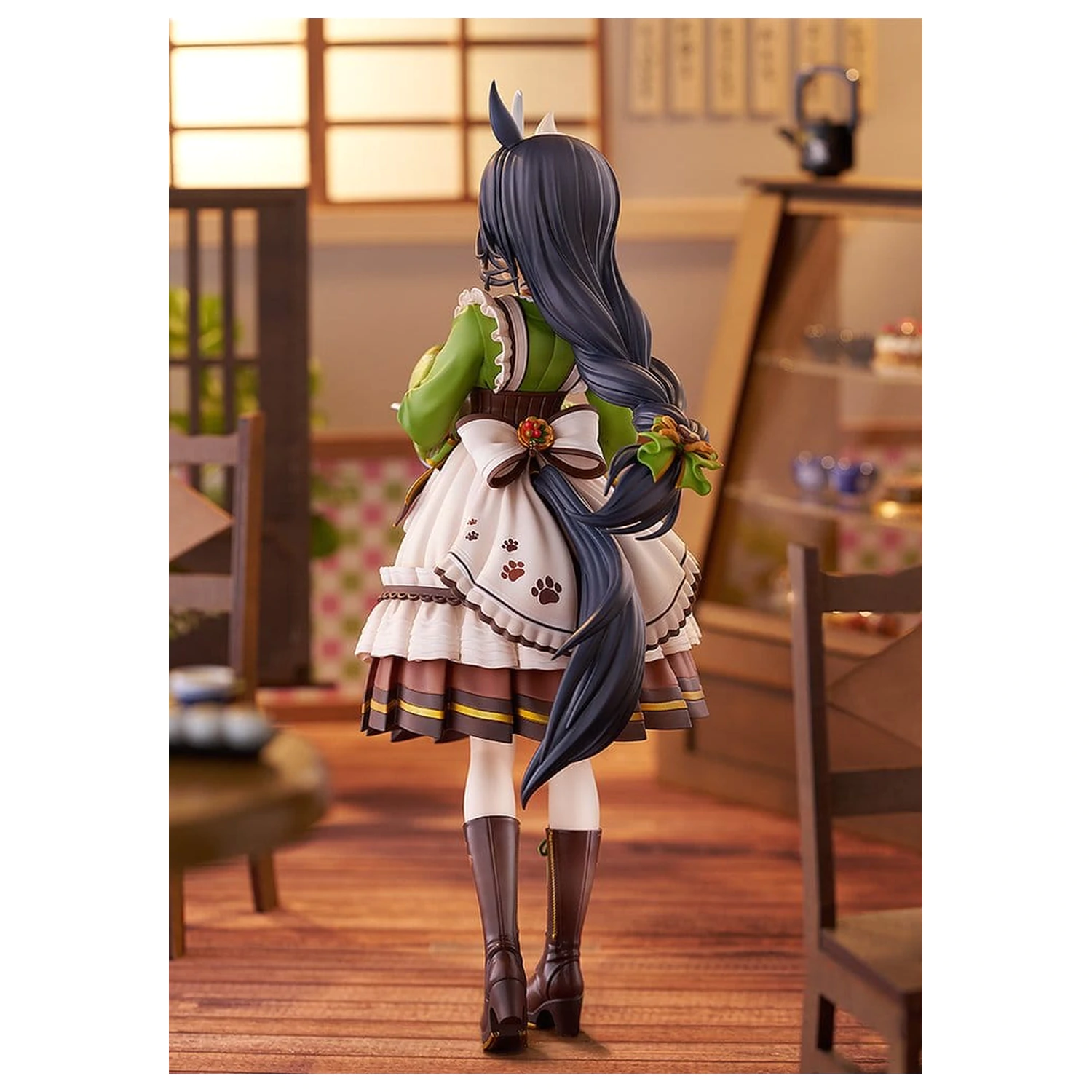 Uma Musume Pretty Derby PVC socha 1/7 Manhattan Cafe Willow-Green Evening 24 cm produktová fotografia
