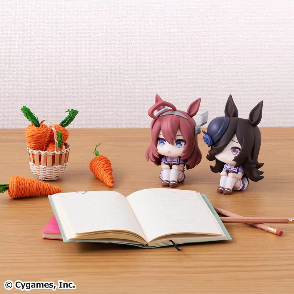 Uma Musume Pretty Derby Look Up PVC soška Mihono Bourbon & Rice Shower 11 cm (s darčekom) produktová fotografia