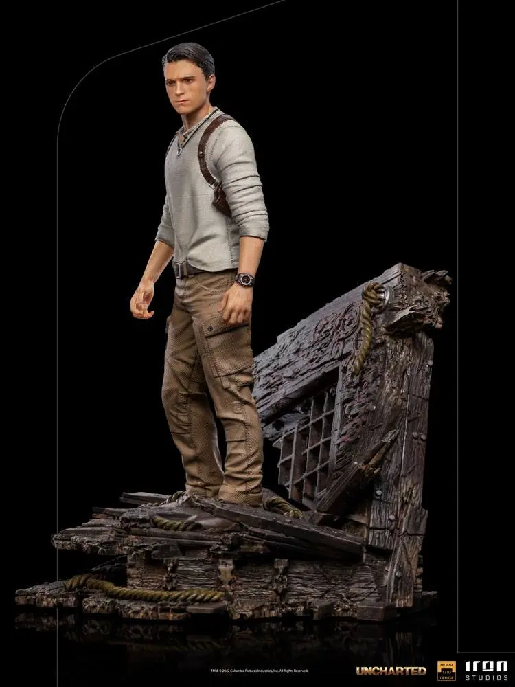 Uncharted Movie Deluxe Art Scale Soška 1/10 Nathan Drake 22 cm produktová fotografia
