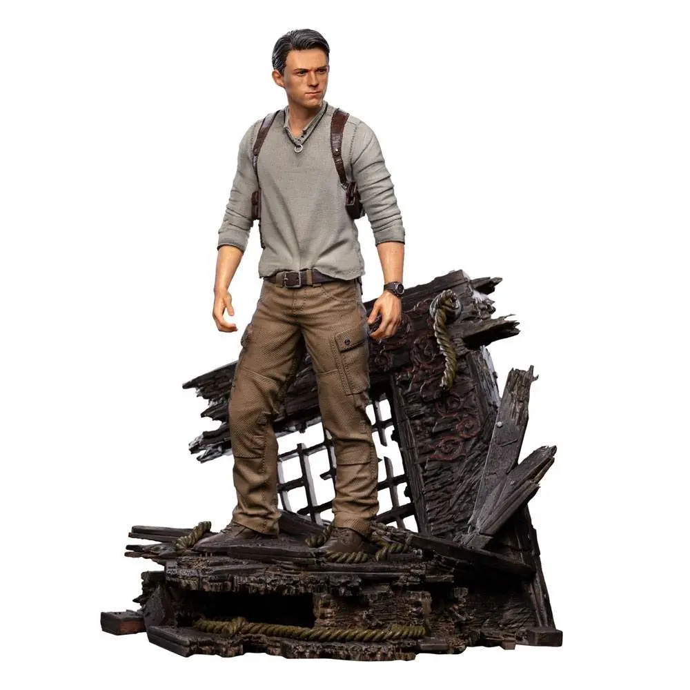 Uncharted Movie Deluxe Art Scale Soška 1/10 Nathan Drake 22 cm produktová fotografia