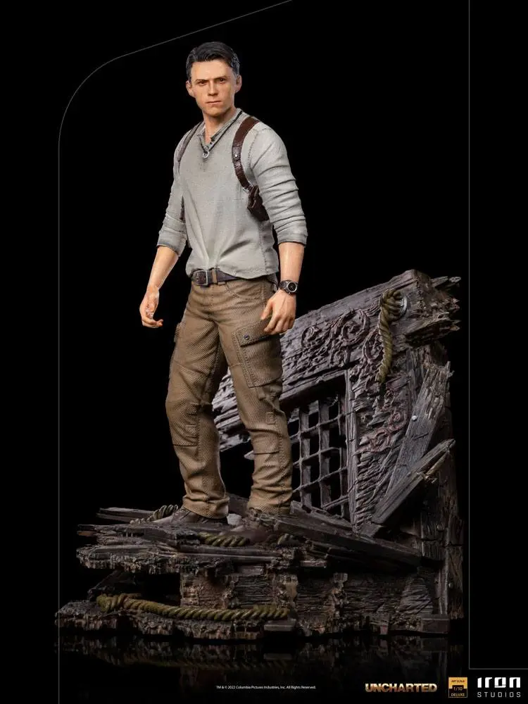 Uncharted Movie Deluxe Art Scale Soška 1/10 Nathan Drake 22 cm produktová fotografia