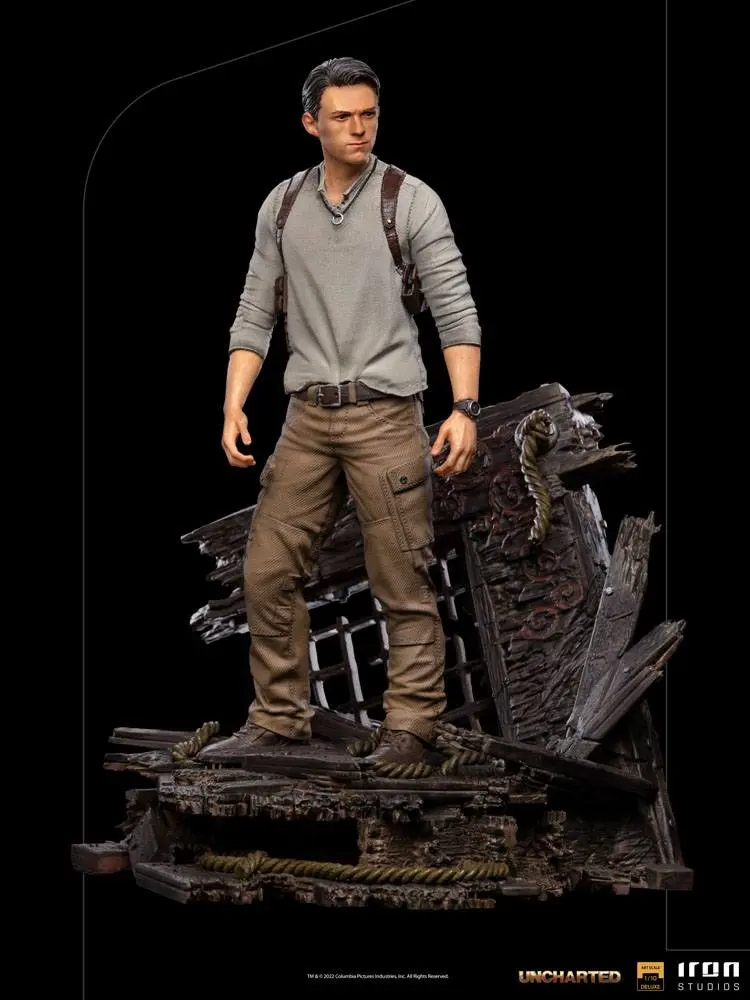 Uncharted Movie Deluxe Art Scale Soška 1/10 Nathan Drake 22 cm produktová fotografia