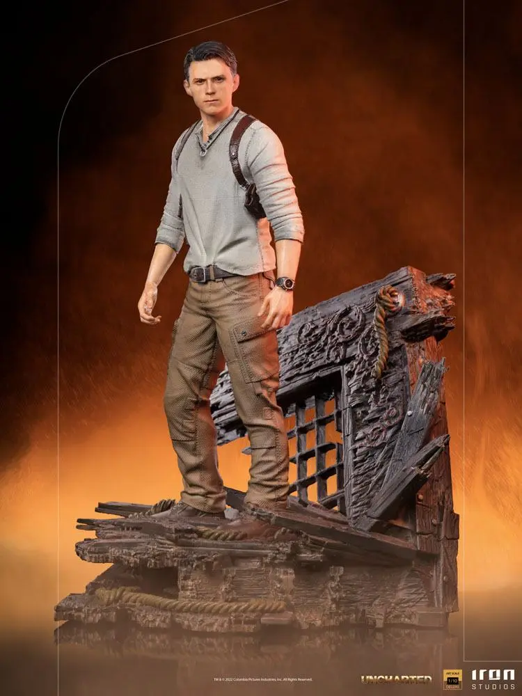 Uncharted Movie Deluxe Art Scale Soška 1/10 Nathan Drake 22 cm produktová fotografia