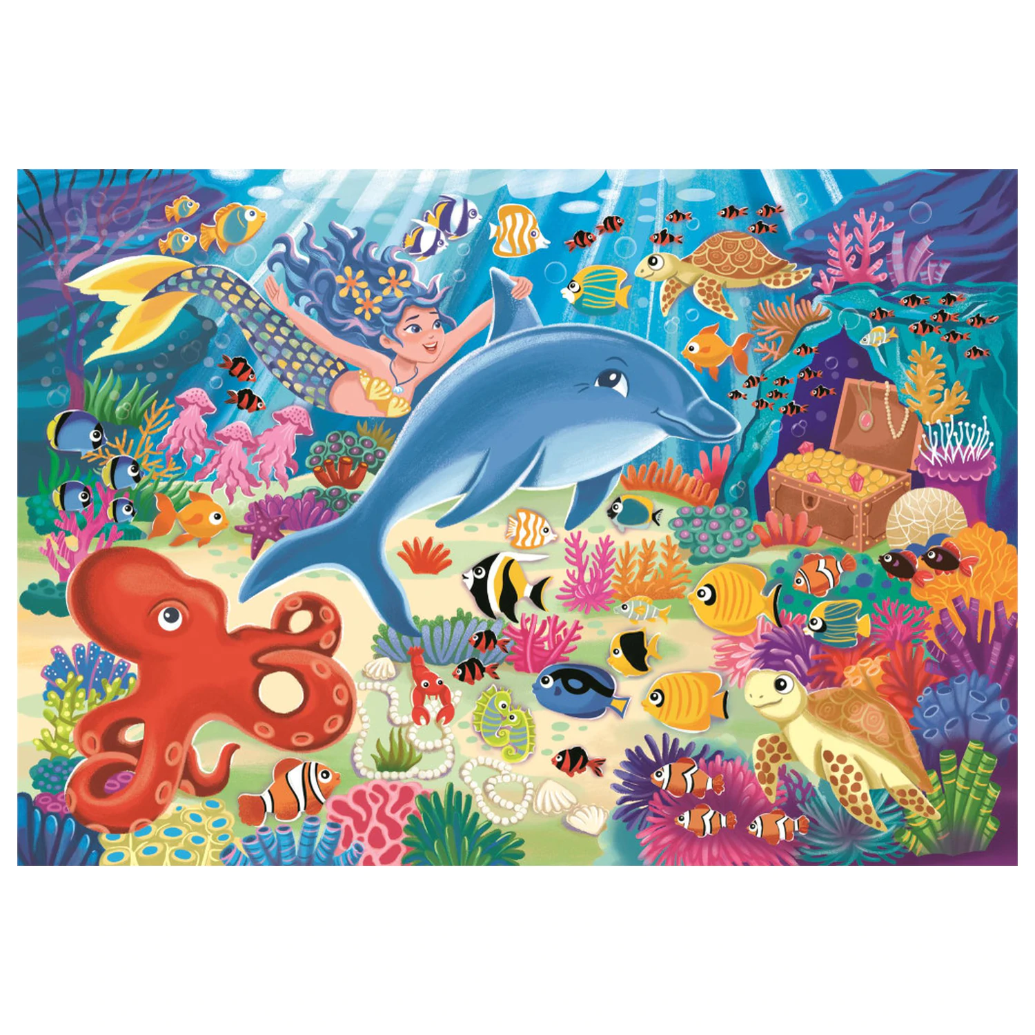 Undersea Fun 30-dielne puzzle Clementoni produktová fotografia