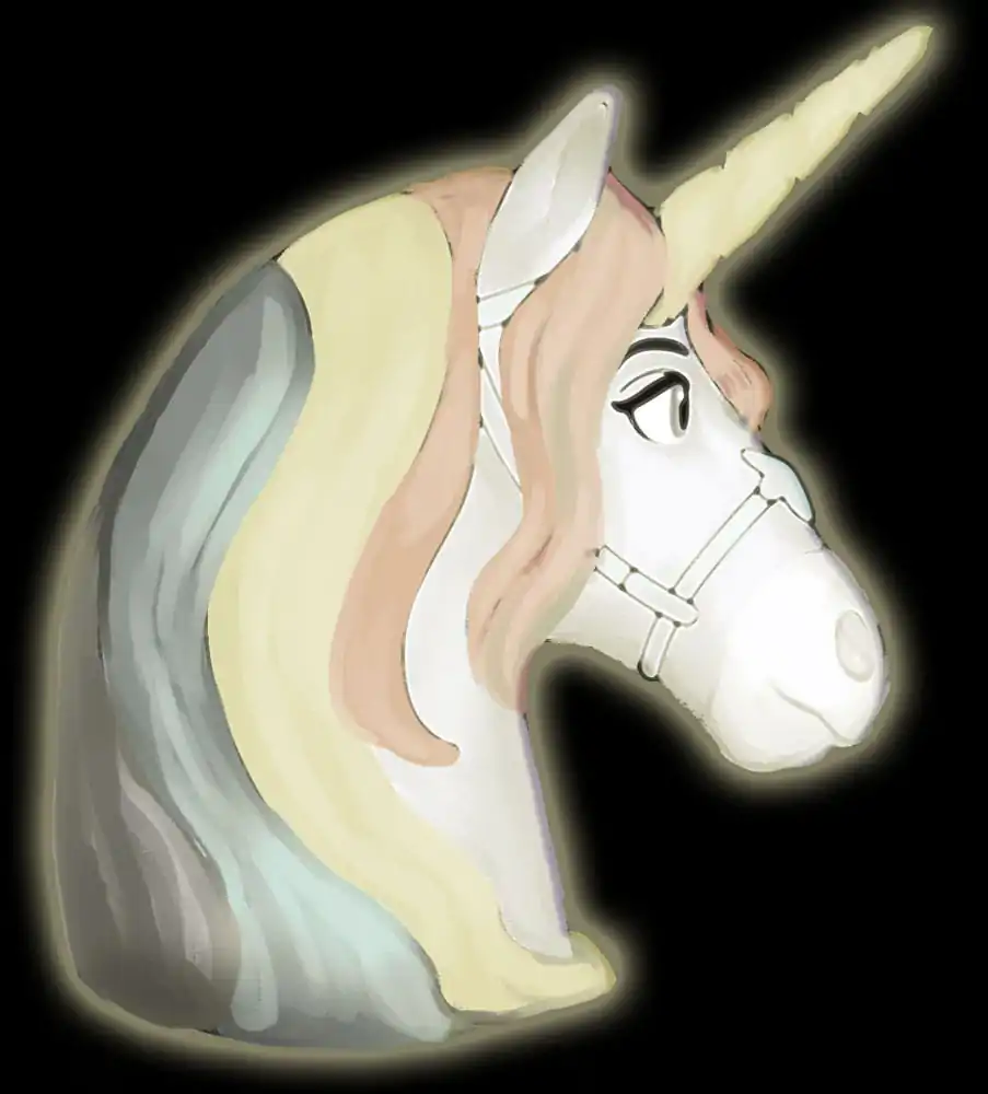 Unicorn Academy 3D LED Lampa Wildstar 18 cm produktová fotografia