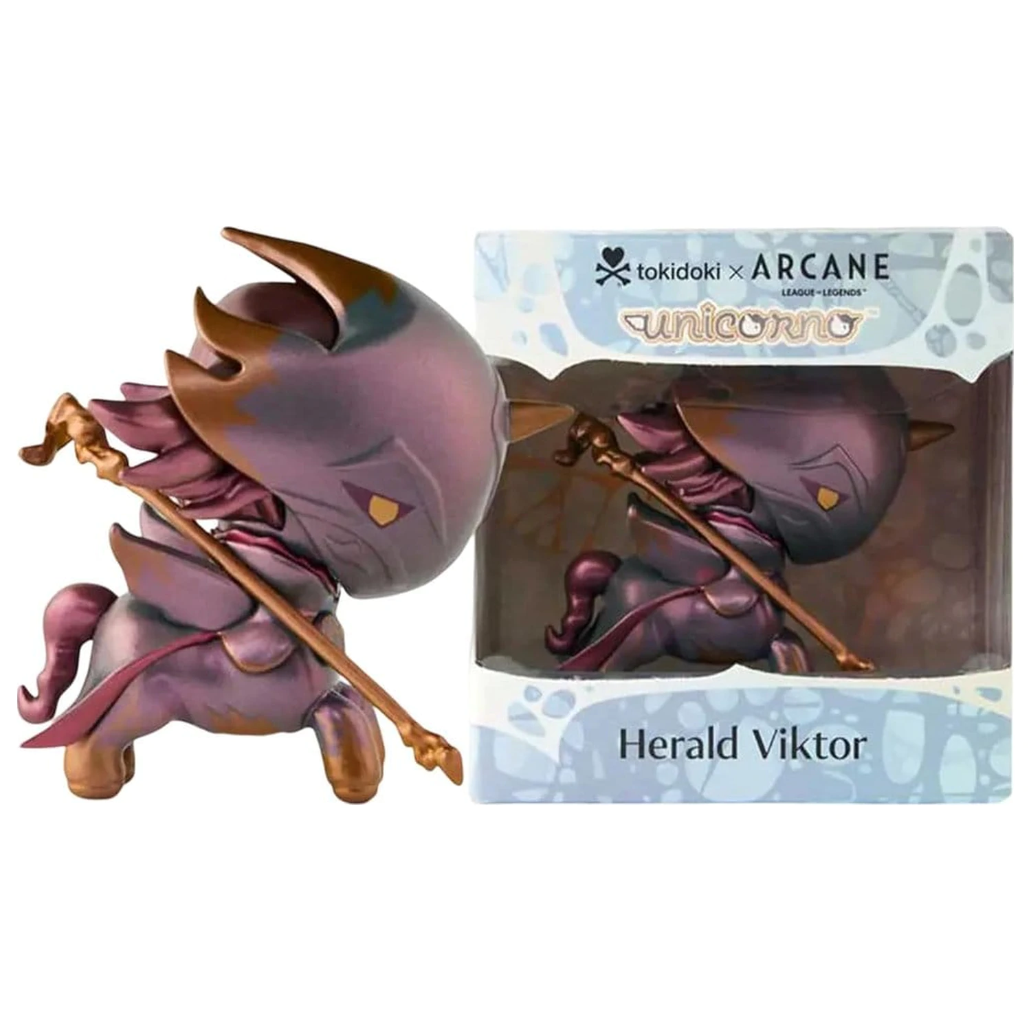 Unicorno x Arcane Window Box Figúrka Herald Viktor (Special Edition) 7 cm produktová fotografia