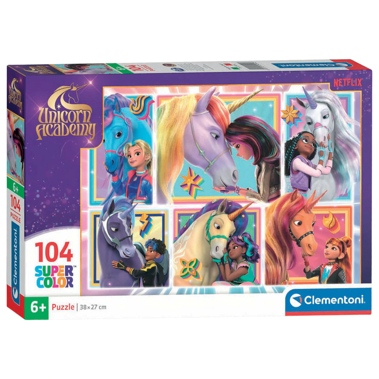 Unicorn Academy Friendship 104-dielne puzzle produktová fotografia